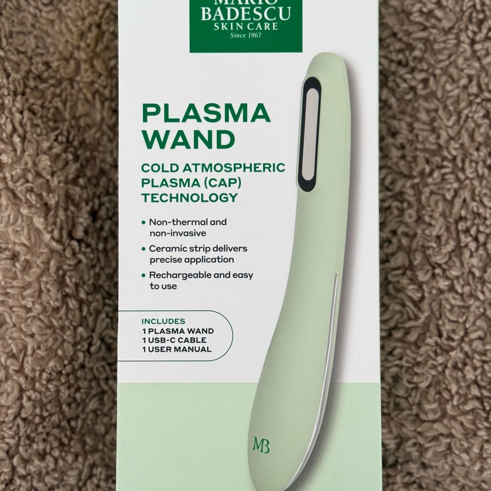 Mario Badescu Plasma Wand CAP Skincare Device Rechargeable – New in Box